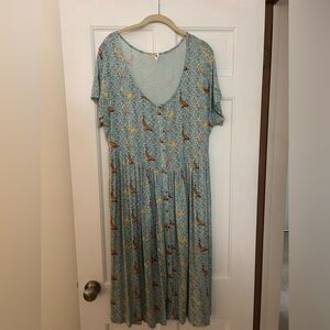 Kate Quinn Koi fish mama dress size XL